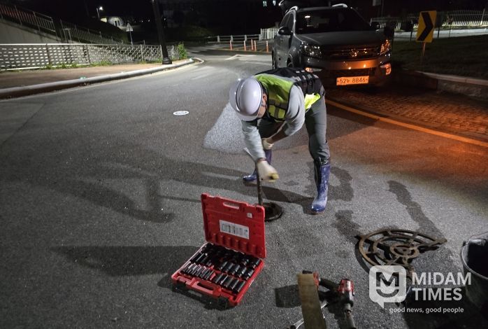 진안군, 진안읍 단양리 상수도관 세척 추진