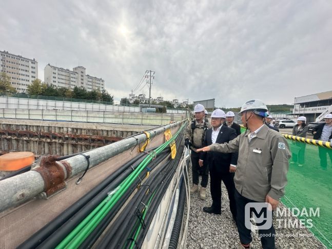 진주복합버스터미널예정지현장점검