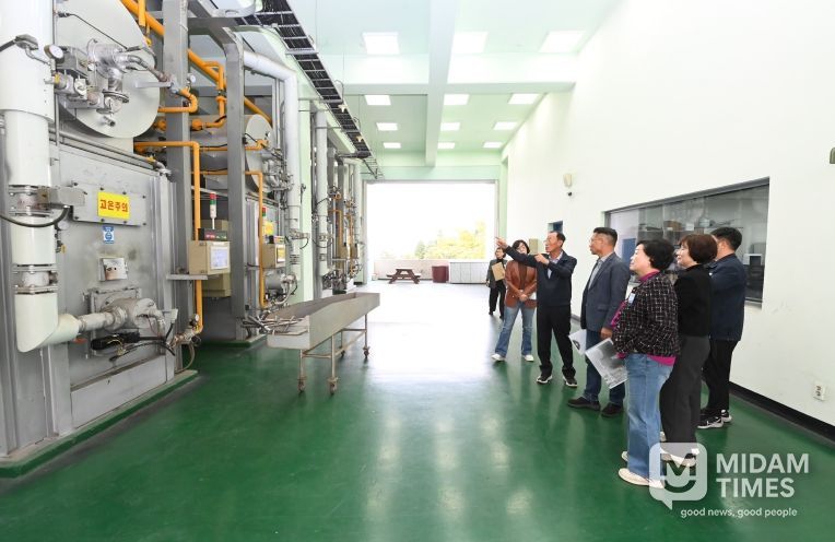 사천시의회 행정관광위원회, ‘사천시 누리원’ 현장 방문