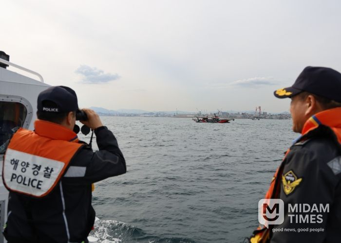 울산해경, 가을 성어기 낚시어선 조업해역 현장점검