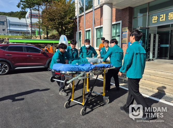중앙공공하수처리시설 자체 소방훈련 완료
