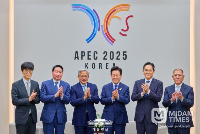 젠슨 황 엔비디아 대표 접견(대통령실)