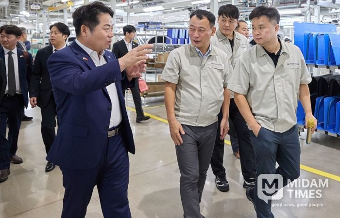 오세현 아산시장 탄콩현대자동차 방문(베트남)