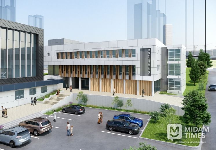 포항시, 건강생활지원센터 조감도