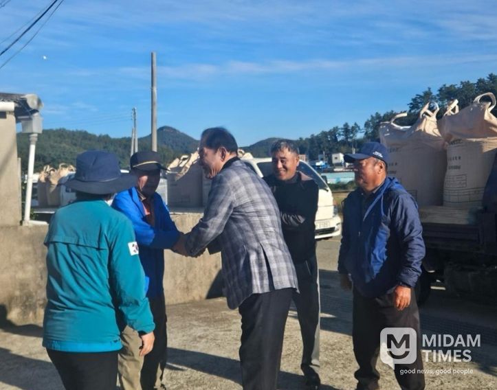 진도군, 2025년산 공공비축미 전남 첫 매입 시작