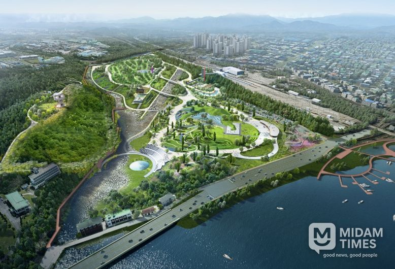 산업으로 그려진 진경산수화,