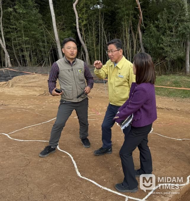 고성군 류해석 부군수, 국가사적 및 문화유산 현장 방문…현황 청취 및 보존 의지 다져