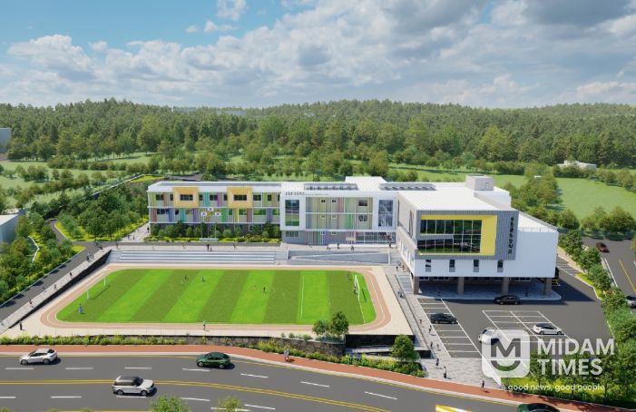 (가칭)오등봉초등학교 조감도