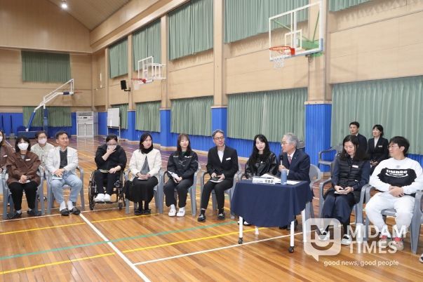 박종훈 교육감, 현장 소통 방문