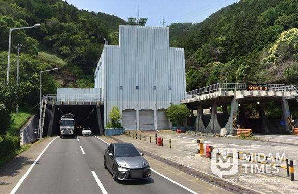 방재설비 설치 공사에 따른 광안터널 교통 통제