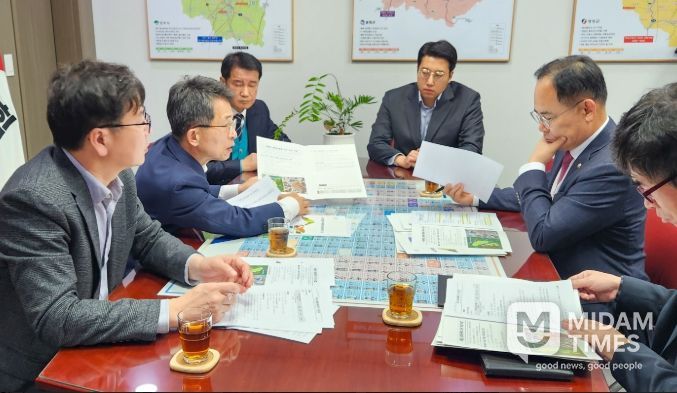 국회 방문해 2026년 국가예산 확보 총력