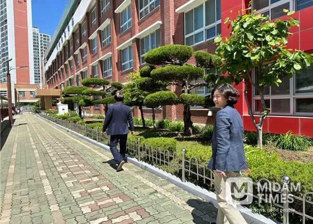 김효정 의원(국민의힘, 만덕ㆍ덕천) 백산초 현장방문