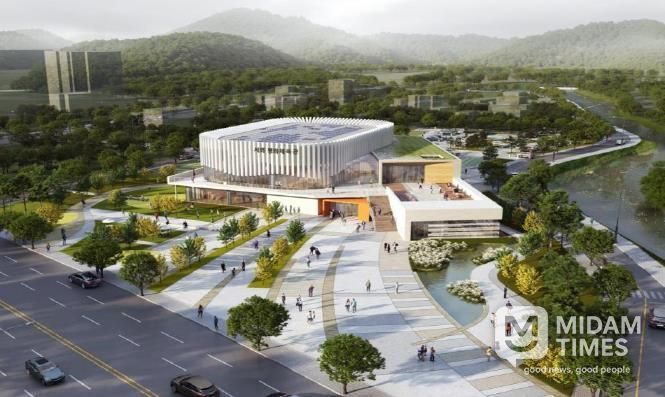 서화면 평화체육관 조감도