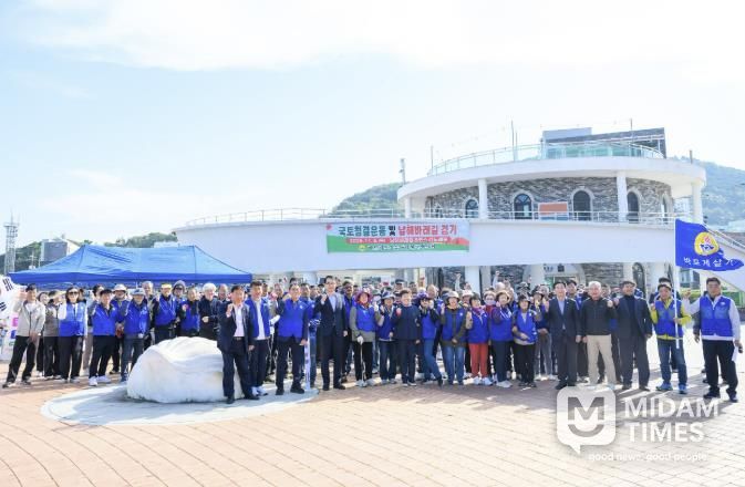 바르게살기운동 남해군협의회, 바래길 걸으며 환경정비