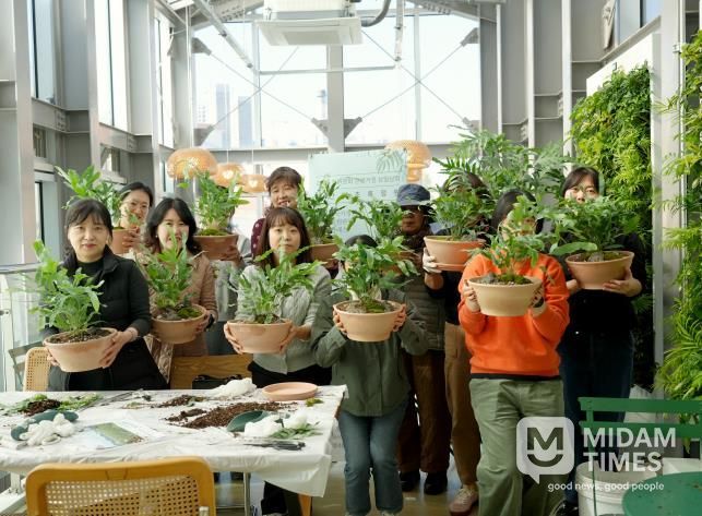 중구, 상일상회 ‘나만의 초록정원’ 프로그램 운영