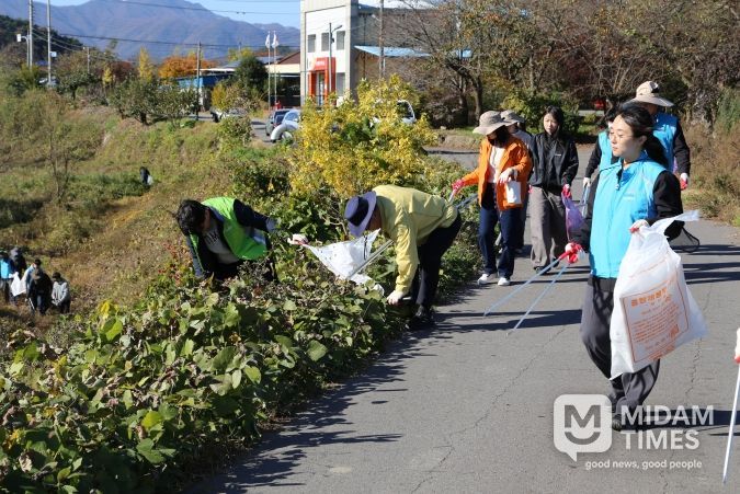 영산강유역환경청, 주암호 상류 유관기관 합동 정화활동 실시