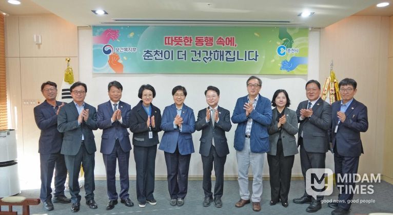 정은경 보건복지부 장관 춘천시 방문