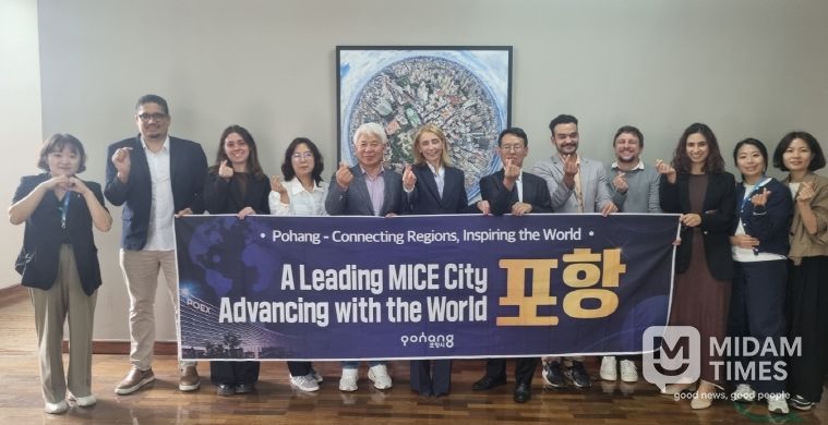 지난 12일부터 13일까지 브라질 경제 중심도시 상파울루를 찾아 포항 MICE 산업의 글로벌 경쟁력 강화를 위한 협력 논의를 이어갔다.
