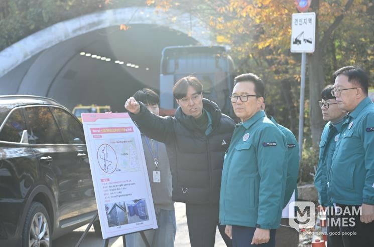 이재호 연수구청장, 겨울철 자연 재난 대비 현장 점검