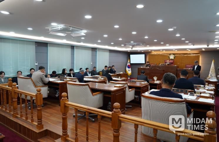 담양군의회, 제341회 제2차 정례회 개회