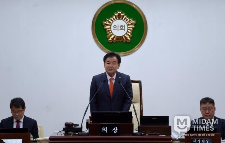 태백시의회, 제288회 제2차 정례회 개회