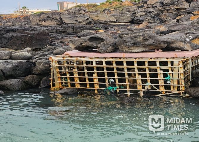 소수력발전 시설 전경(대정읍 영락리 일원)