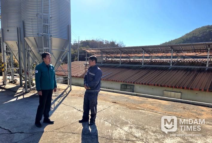 AI 차단 총력! 합천군, 겨울철 가금농가 현장 점검