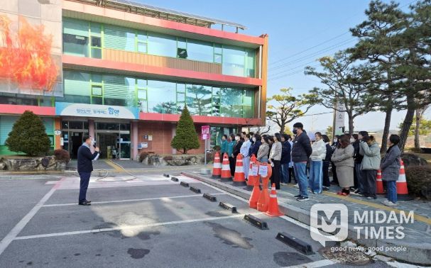 함양군 보건소, 2025년 합동 소방훈련 실시