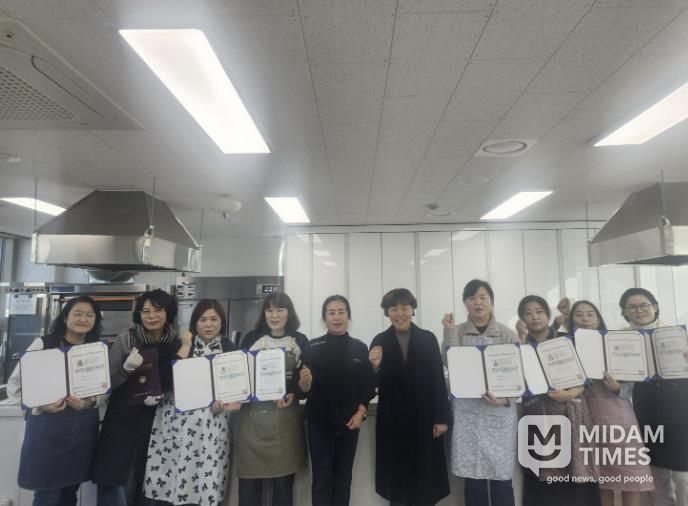 문경시 평생학습관 브런치반, 브런치제조관리사 1급 배출