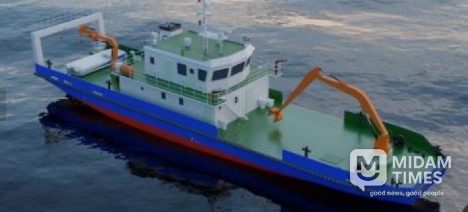 ‘해양쓰레기 전용수거선’