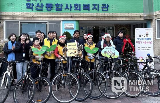 버려진 폐자전거, 재생해서 다시 달린다!