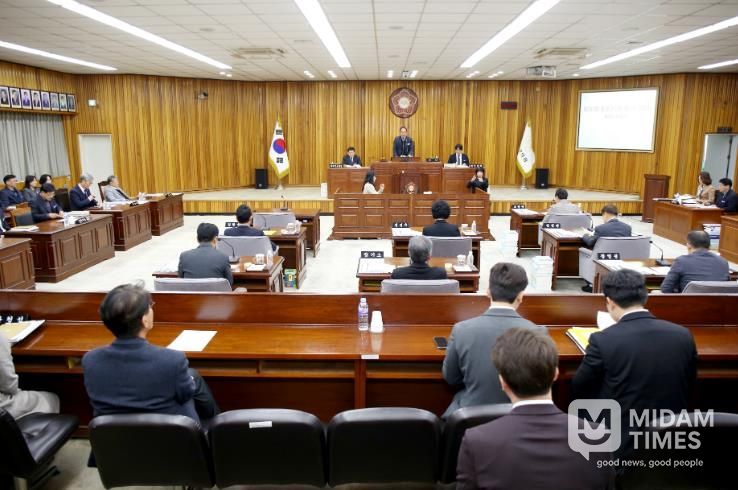 영광군의회, 제291회 제2차 정례회 폐회