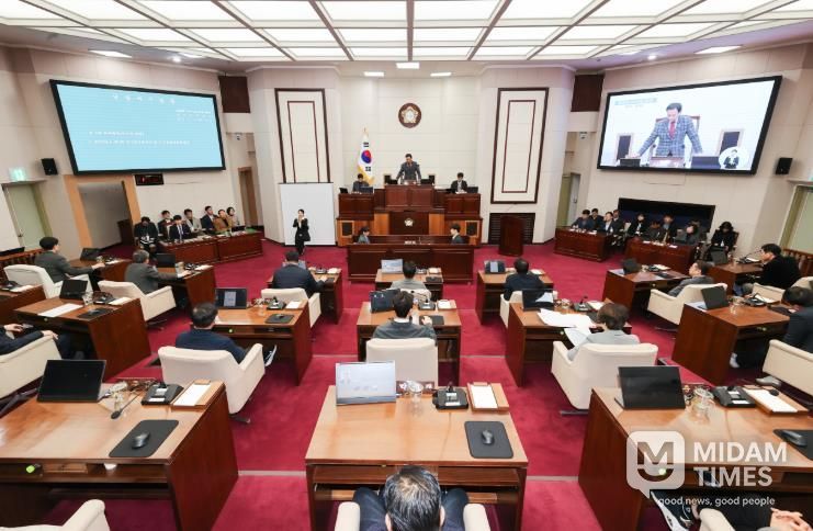 제292회 제2차 정례회 폐회(본회의장 전경)