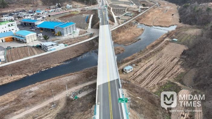 동~영덕 도로개량 준공, 31일 11시 개통