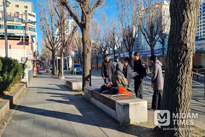 거리 노숙인 아웃리치