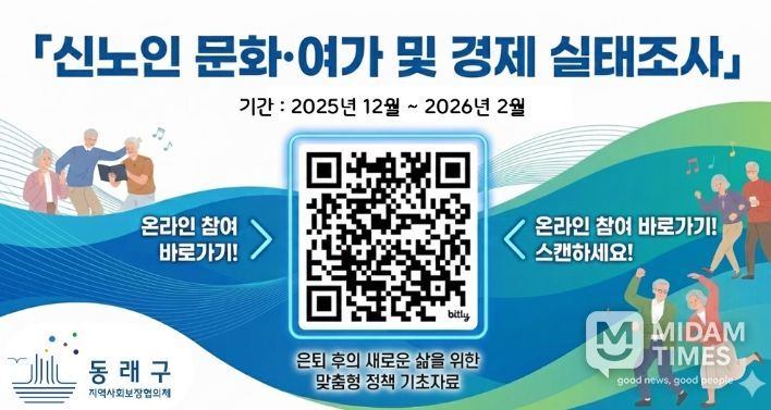 부산 동래구, 신노인 문화·여가 및 경제 실태조사