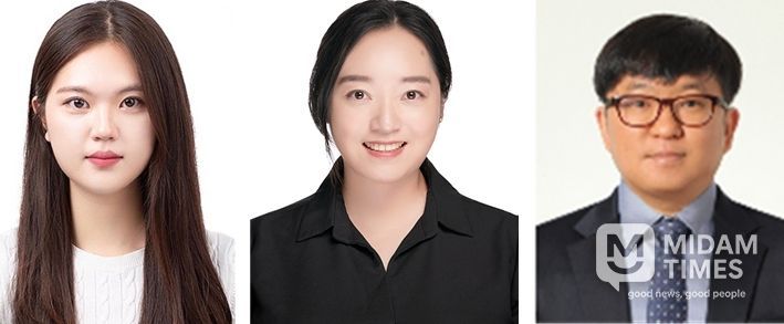 경상국립대학교 대학원 신혜선 씨, 분자제어연구소 송세영 씨, 김기환 교수