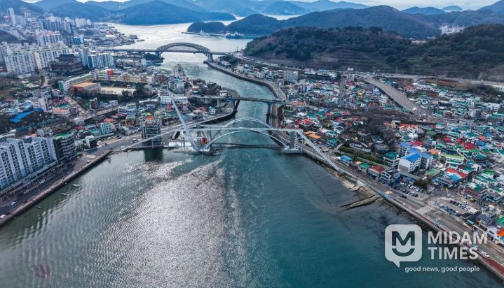 통영항 오션뷰케이션 조성사업 기공식