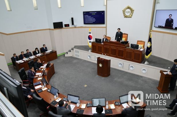 구례군의회, 제326회 임시회 개회