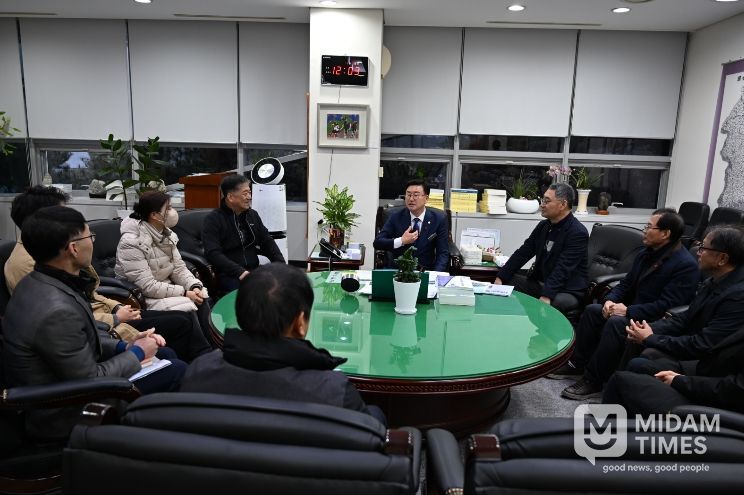 유의식 의장, 사회복지협의회와 소통 간담회 개최