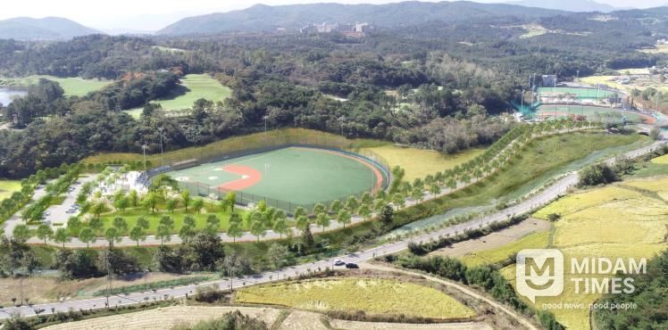 경주 베이스볼파크 3구장 조감도