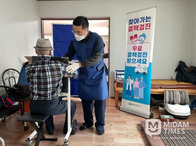 울주군보건소, 찾아가는 결핵검진 확대 실시