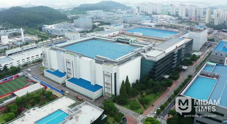 천안시 제3일반산업단지 내 삼성전자.