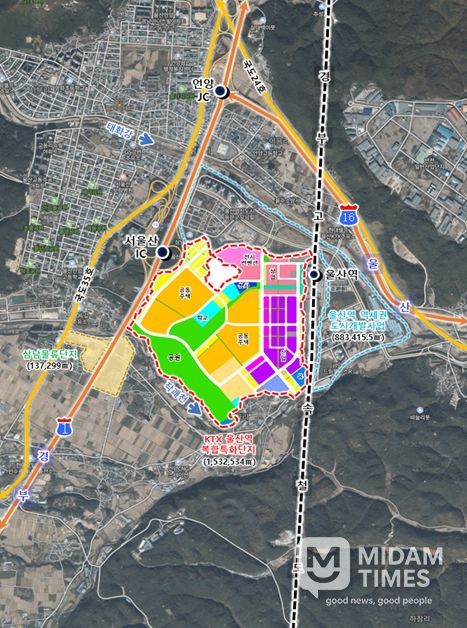 위치도 및 토지이용계획도