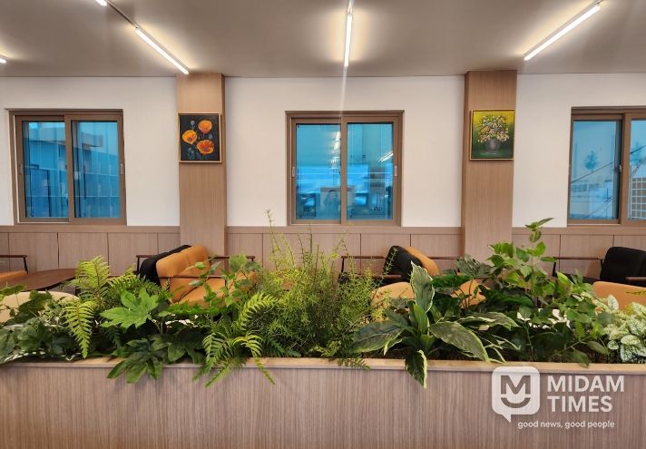 그림 전시 모습