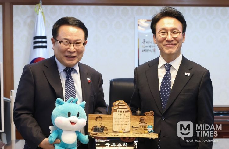 김민석 국무총리, 익산시 명예시민 됐다