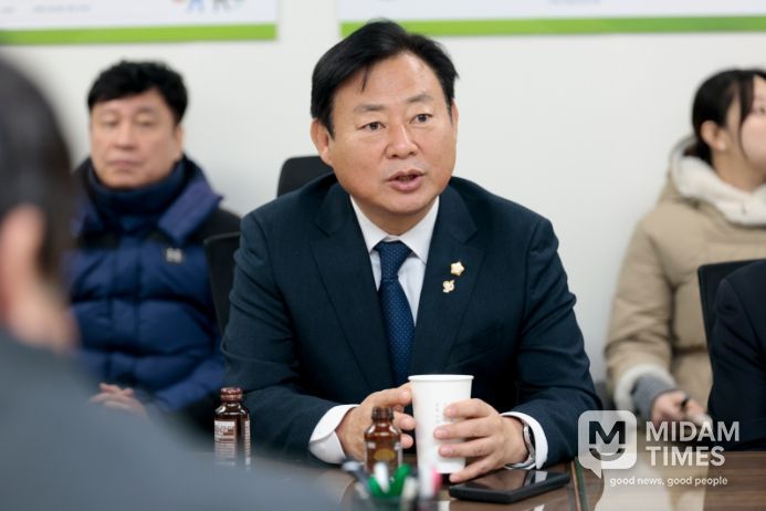 구리농수산물시장 중도매법인조합연합회와 간담회