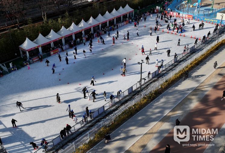 신천 스케이트장·눈놀이터,
