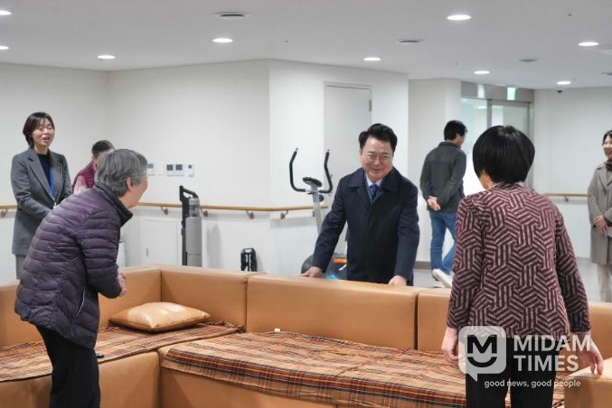 육동한 시장 복지시설 위문_노인의료복지시설