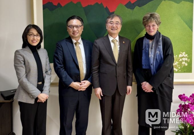 코리아소사이어티 대표단 면담